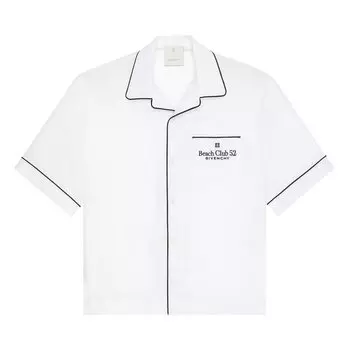 Гавайская рубашка от Givenchy, цвет Оптический белый