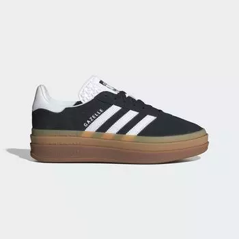 Gazelle Смелые кроссовки Adidas, цвет Core Black/Cloud White/Cloud White