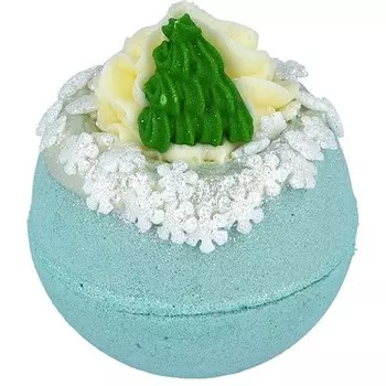 Газированная бомбочка для ванны «Скажи, что это не снег» 160 г Bomb Cosmetics