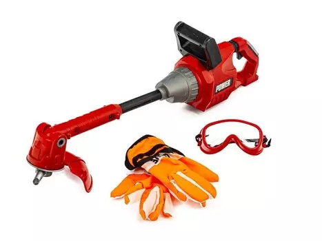 Газонокосилка, кусторез, кусторез + очки, перчатки KIK