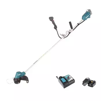 Газонокосилка Makita DUR187URTE + два аккумулятора, зарядное устройство
