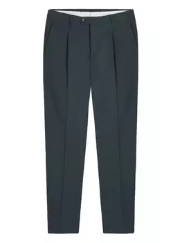 GAZZARRINI X MICHELE FRANZESE брюки строгого кроя со складками, черный