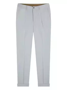 GAZZARRINI X MICHELE FRANZESE плиссированные брюки, серый