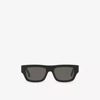 Gc002051 gg1301s солнцезащитные очки из ацетата в прямоугольной оправе Gucci, черный