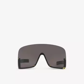 Gc002161 gg1631s солнцезащитные очки в нестандартной оправе Gucci, черный