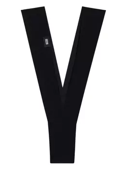 GCDS эластичный боди, черный