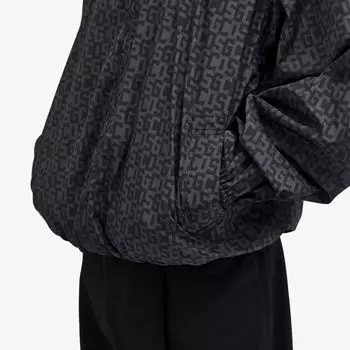 GCDS Двусторонняя ветровка, черный