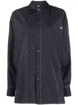 Gcds футболка с логотипом, черный