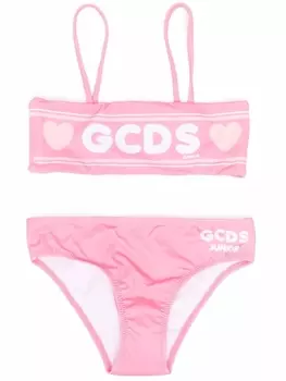 Gcds Kids бикини с принтом, розовый