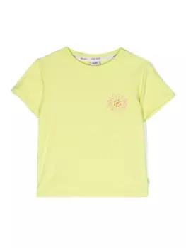 Gcds Kids футболка с логотипом, зеленый