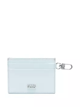 Gcds кожаный картхолдер Comma, синий