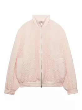 GCDS куртка Vichy, розовый