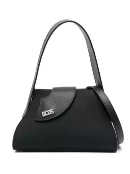 Gcds маленькая сумка-тоут Comma с логотипом, черный