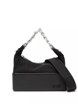 Gcds маленькая сумка-тоут Matilda с логотипом, черный