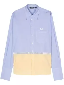 Gcds рубашка в полоску, белый