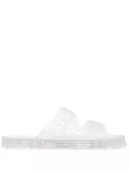 Gcds шлепанцы с логотипом, нейтральный цвет