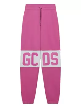 GCDS спортивные брюки с логотипом, розовый