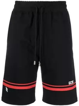 Gcds спортивные шорты с логотипом, черный