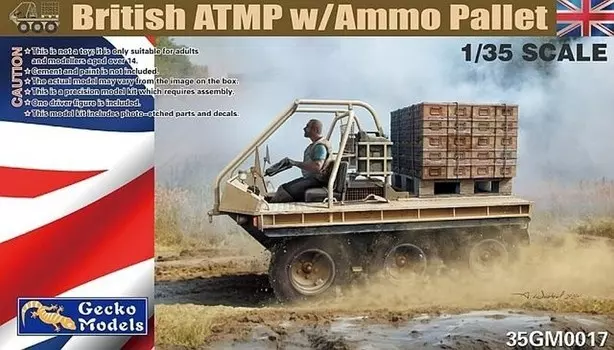 Gecko Models 35GM0017 Британский поддон для боеприпасов ATMP 1/35 Inna marka