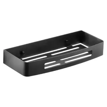 Gedy Прямоугольная мыльница для душа Нерва Геди, черный