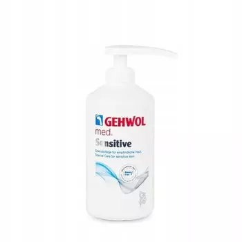 Gehwol Sensitive, Крем для ухода за чувствительной кожей с микросеребром, 500 мл с дозировкой Inna Marka
