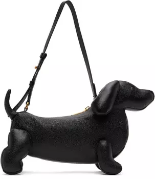 Гектор Багетная сумка Thom Browne, черный