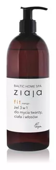 Гель 3-в-1 для умывания лица, тела и волос Ziaja Baltic Home Spa Wellness Fit Mango