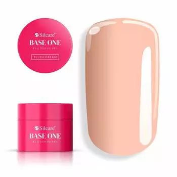 Gel Base One Blush Cream 50 г Самовыравнивающийся гель для наращивания ногтей Silcare