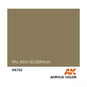 Гельббраун, Paint - Brush and Airbrush Acrylic - Brown Colors (AK-Interactive)