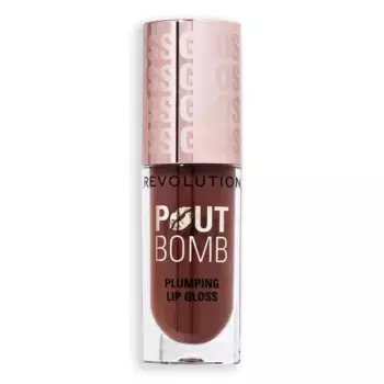 Гель-Блеск для объема pout bomb 4,5 мл Makeup Revolution, цвет espresso cool nude