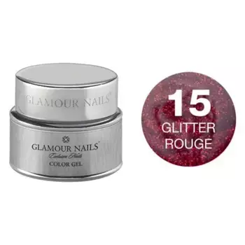 Гель-блестки Glamour Glitter Gel 15 - 5 миллилитров Vip
