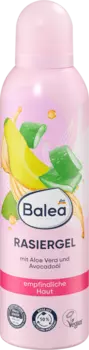 Гель для бритья алоэ вера Масло авокадо 200мл Balea