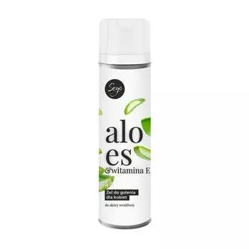 Гель для бритья для женщин с алоэ и витамином Е 200 мл Seyo