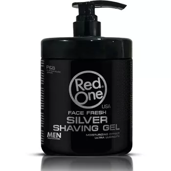 Гель для бритья Redone, 1000 мл, прозрачный для мужчин, идеален для контуров, серебро