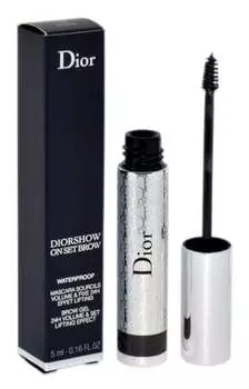 Гель для бровей 005 Черный, 5 мл Dior, Diorshow On Set Brow