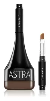 Гель для бровей Astra Make-up Geisha Brows, оттенок 02 Brown 2,97 г