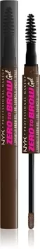 Гель для бровей с аппликатором NYX Professional Makeup Zero To Brow Gel, 07 Espresso 2 ml