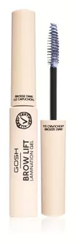 Гель для бровей с кисточкой 2 в 1 Gosh Brow Lift, оттенок 001 6 мл