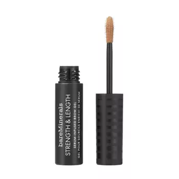 Гель для бровей с лечением Strength & Length Serum-Infused Brow Gel Bareminerals, цвет honey