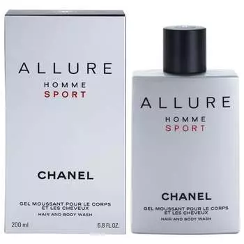 Гель для душа, 200 мл Chanel, Allure Homme Sport