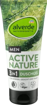 Гель для душа Active Nature 3 в 1 200мл Alverde