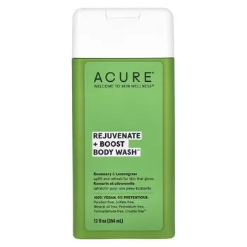 Гель для душа Acure Rejuvenate + Boost Rosemary & Lemongrass, 354 мл