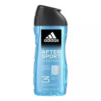 Гель для душа After Sport 3в1 adidas, 250 ml