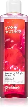 Гель для душа Avon Senses Raspberry Delight, 250 ml
