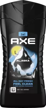 Гель для душа AXE 3-in-1 Duschgel & Shampoo Alaska