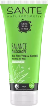 Гель для душа Balance Organic Aloe Vera Миндальное масло 200мл SANTE NATURKOSMETIK