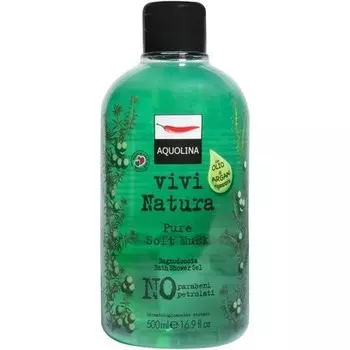 Гель для душа «Чистый мягкий мускус» 500 мл Aquolina