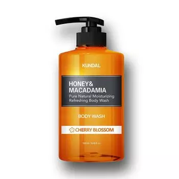 Гель для душа «цветы вишни» Kundal Honey & Macadamia, 500 мл