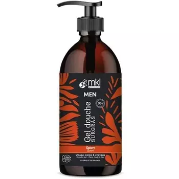 Гель для душа для мужчин 1л Спорт Mkl Green Nature