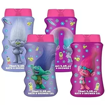 Гель для душа дорожная упаковка 4x75мл Trolls